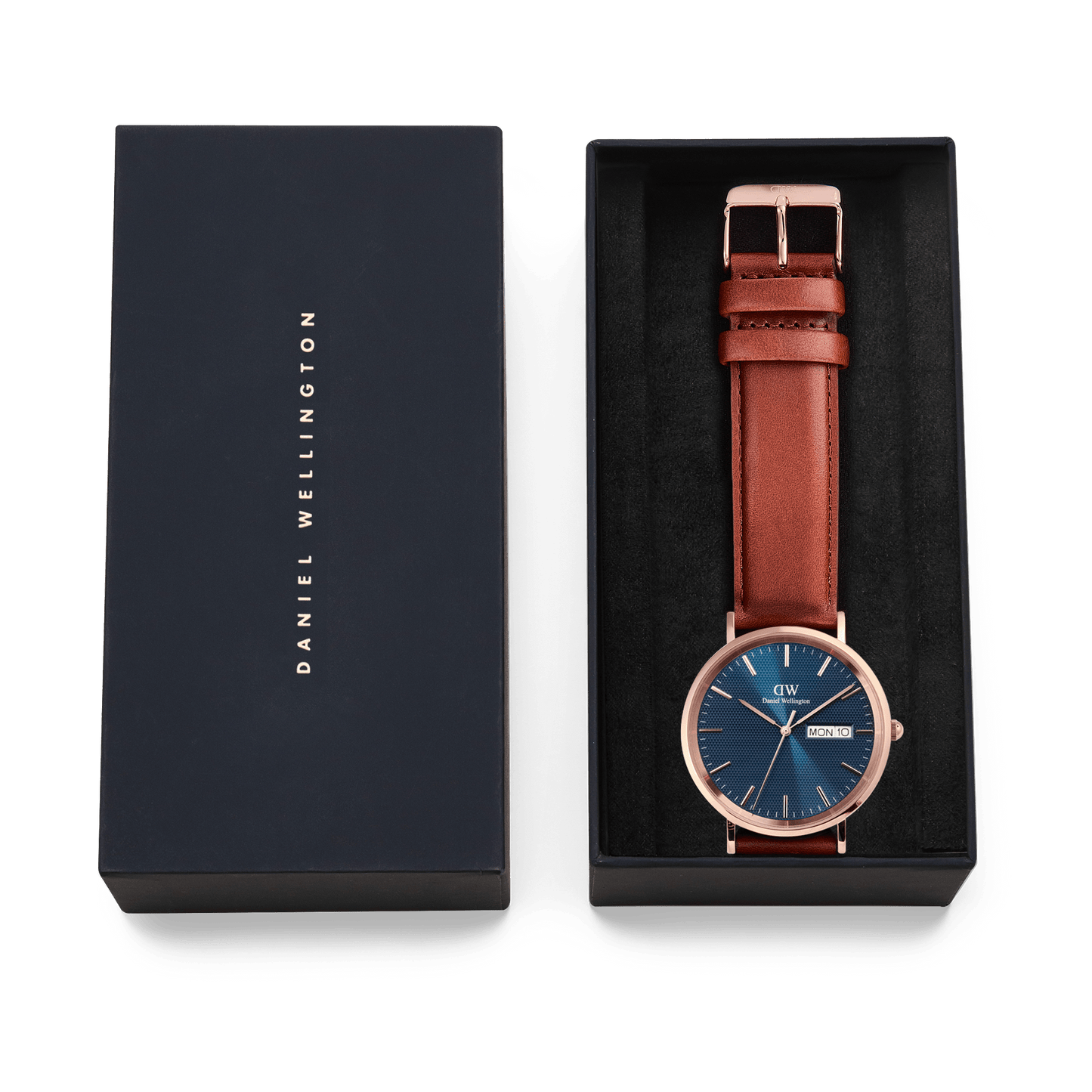 Daniel Wellington Classic Day Display St Mawes Rose Gold Arctic Watch