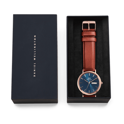 Daniel Wellington Classic Day Display St Mawes Rose Gold Arctic Watch