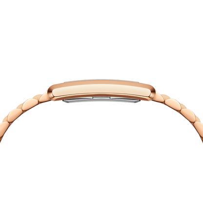 Daniel Wellington Bound 35x24 3-Link RG White Watch