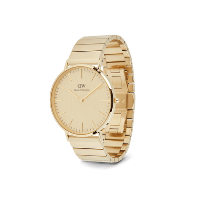 Daniel Wellington Classic Piano Link Gold Unitone Watch