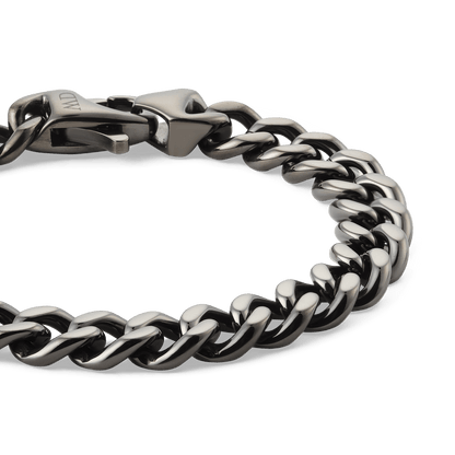 Daniel Wellington Ellipse Cuban Chain Bracelet Graphite