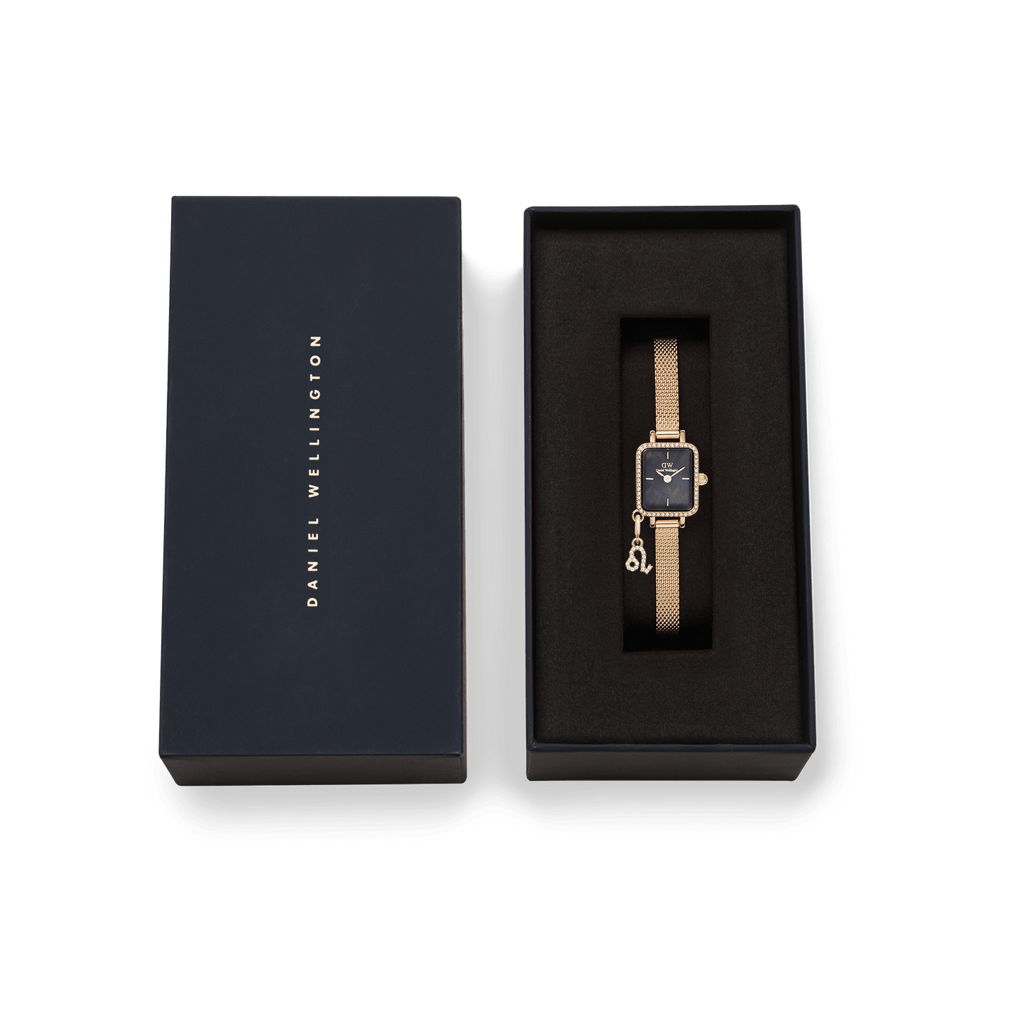 Daniel Wellington Quadro Mini Crystal Zodiac Evergold Watch