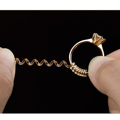 how to put on ring spiral by angeline australia
