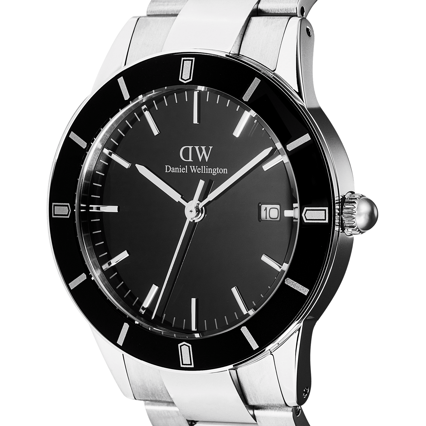Daniel Wellington Iconic Paradigma Link Black Enamel Watch