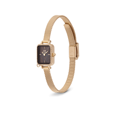 Daniel Wellington Quadro Mini Crystal Zodiac Evergold Watch
