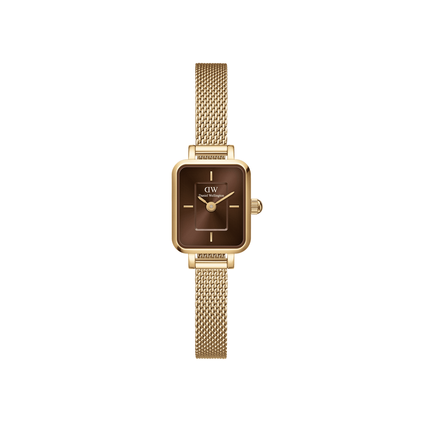 Daniel Wellington Quadro Mini Evergold Amber Watch