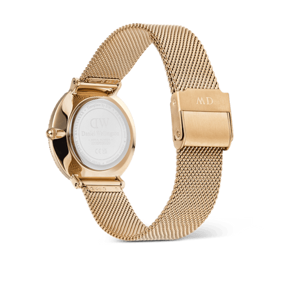 Daniel Wellington Crystalline Bezel Evergold Green Watch