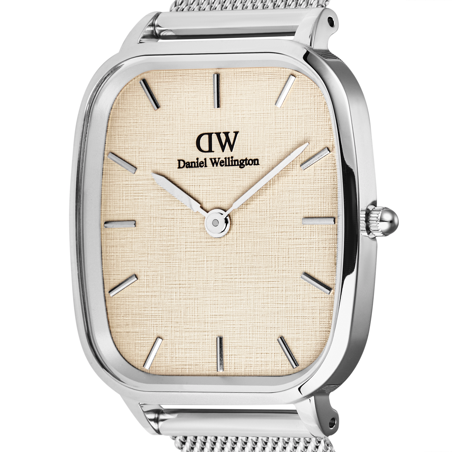 Daniel Wellington Marlon Sterling Linen Watch