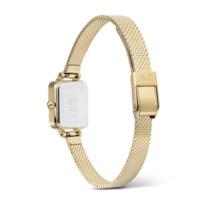 Daniel Wellington Quadro Mini Reflection Gold Watch