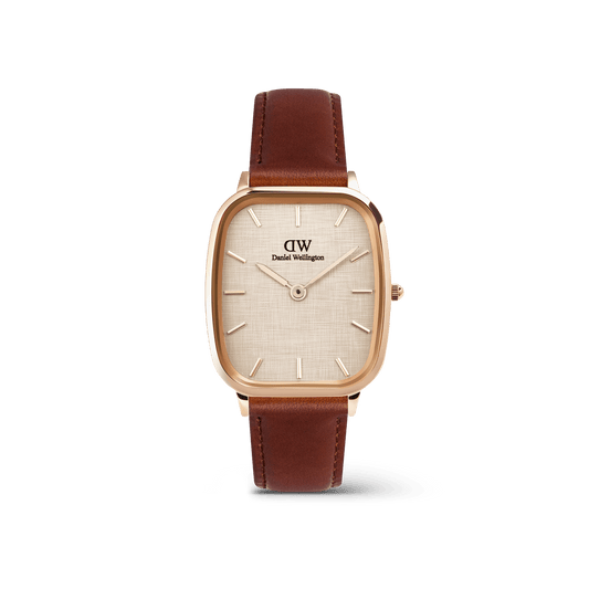 Daniel Wellington Marlon St Mawes Linen Rose Gold Watch