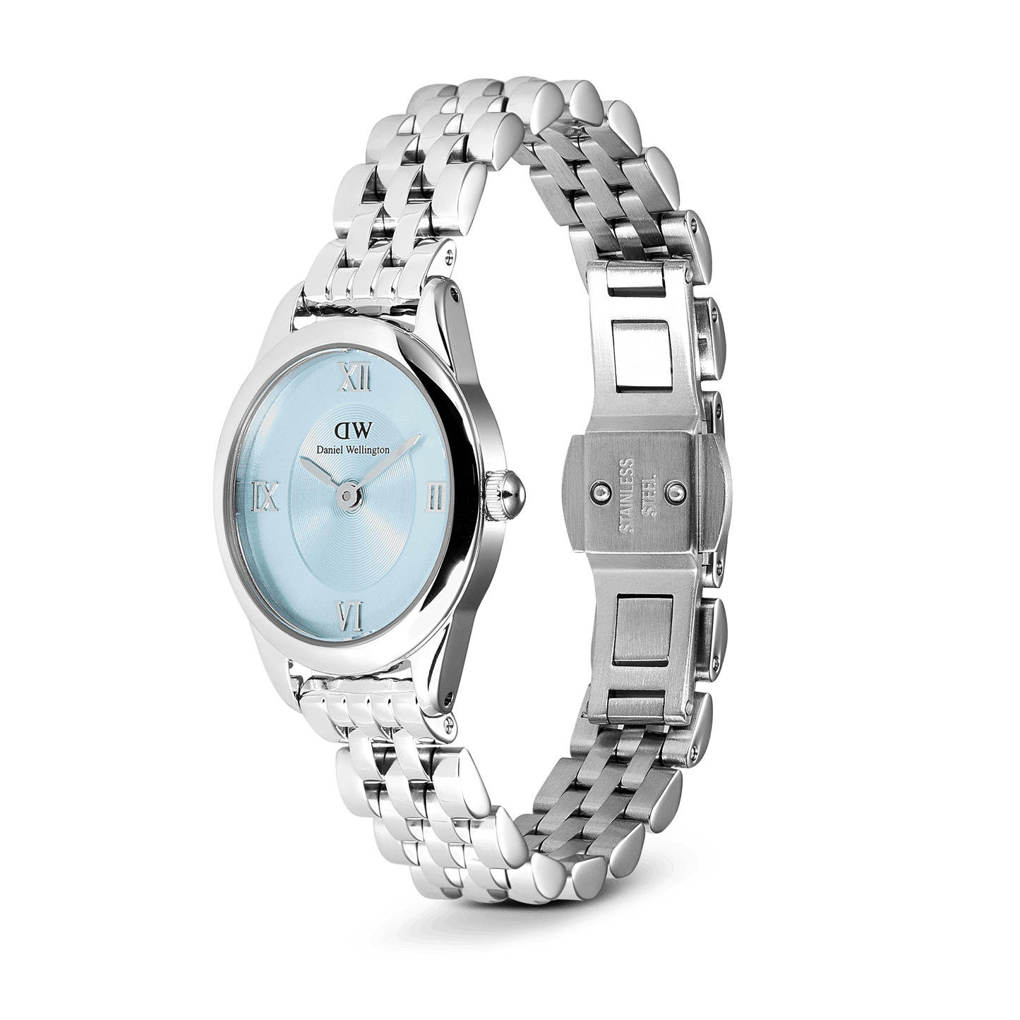 Daniel Wellington Ophelia Mini Ice Blue Silver Watch