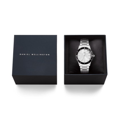 Daniel Wellington Iconic Paradigma Link Black Bezel Watch