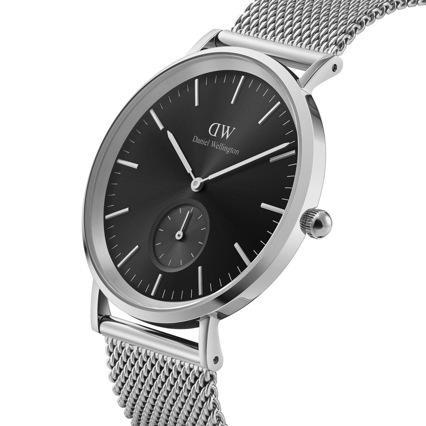 Daniel Wellington Classic Multi-Eye 40 Sterling S Onyx Watch