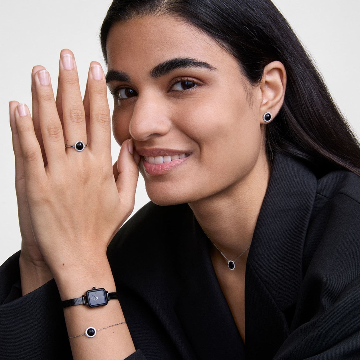 Daniel Wellington Quadro Mini Reflection Black Watch