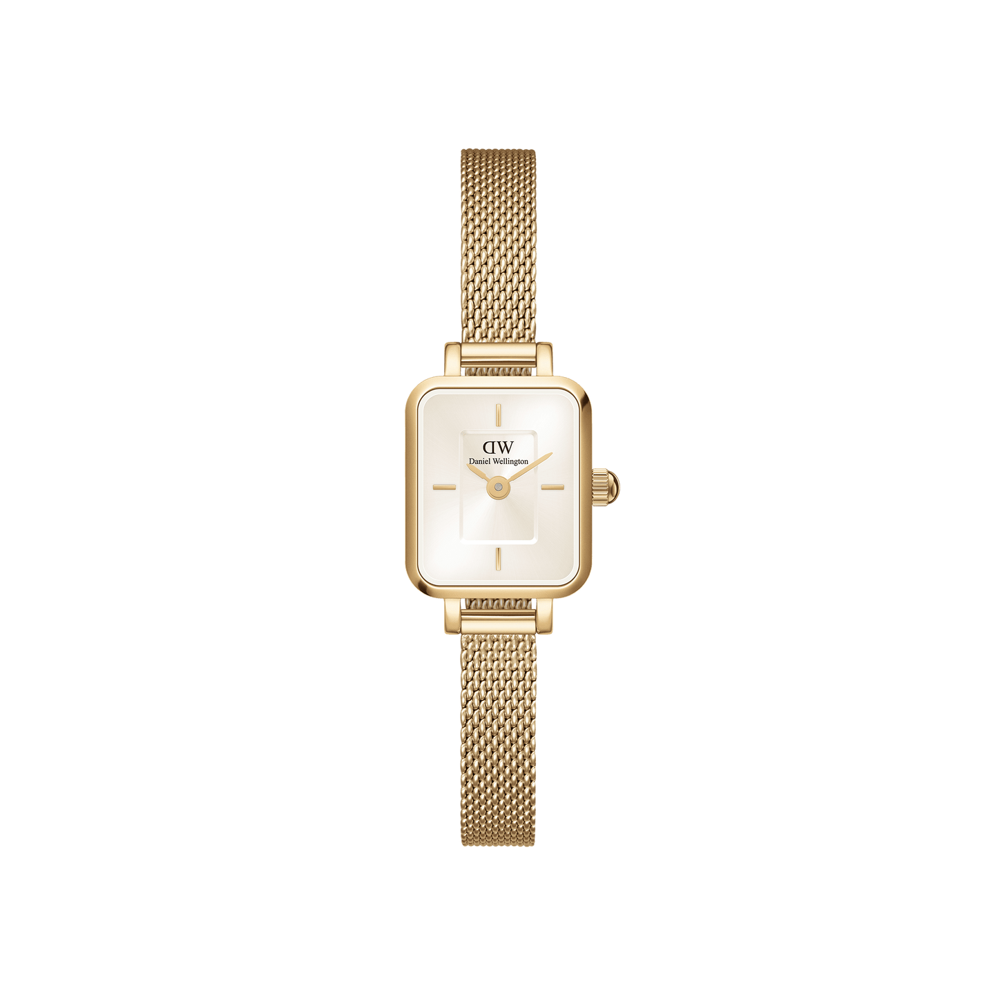 Daniel Wellington Quadro Mini Evergold Champagne Watch
