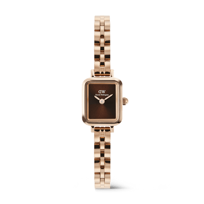 Daniel Wellington Quadro Mini Arch 3-link Amber Sunray Rose Gold