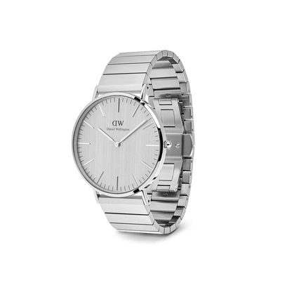 Daniel Wellington Classic Piano Link Silver Unitone Watch
