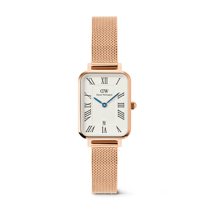 Daniel Wellington Quadro Melrose  Roman Numerals Date
