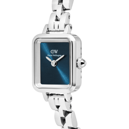 Daniel Wellington Quadro Mini Arch 3-link Arctic Sunray Silver