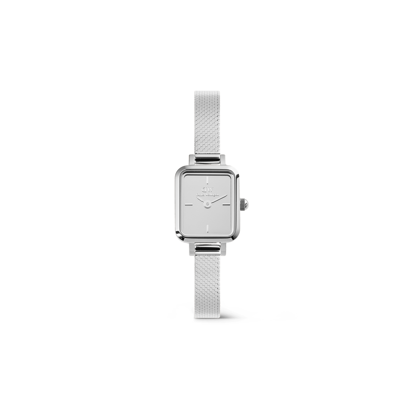 Daniel Wellington Quadro Mini Reflection Silver Watch
