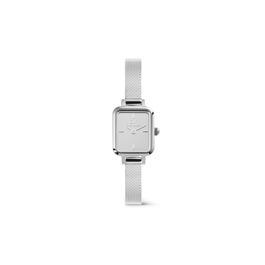 Daniel Wellington Quadro Mini Reflection Silver Watch