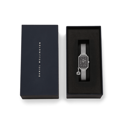 Daniel Wellington Quadro Crystal Zodiac Sterling Watch