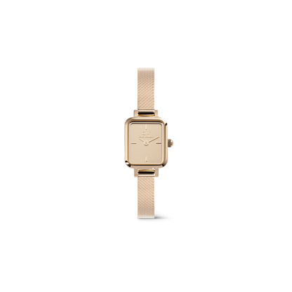Daniel Wellington Quadro Mini Reflection Rose Gold Watch