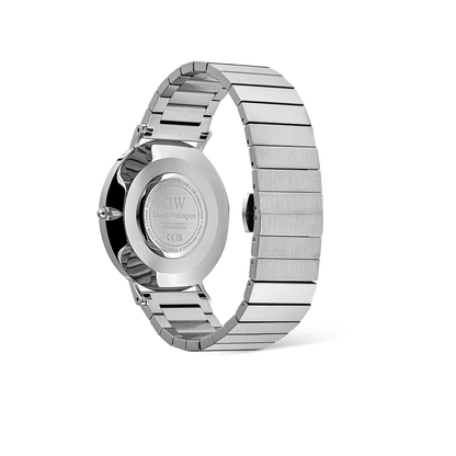 Daniel Wellington Classic Piano Link Silver Unitone Watch