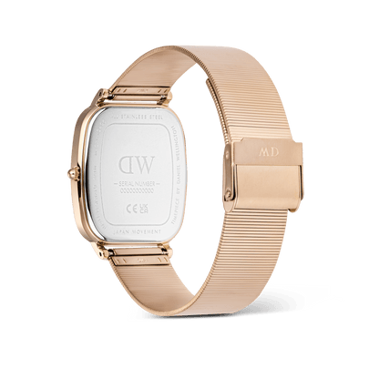 Daniel Wellington Marlon Wire Linen Rose Gold Watch
