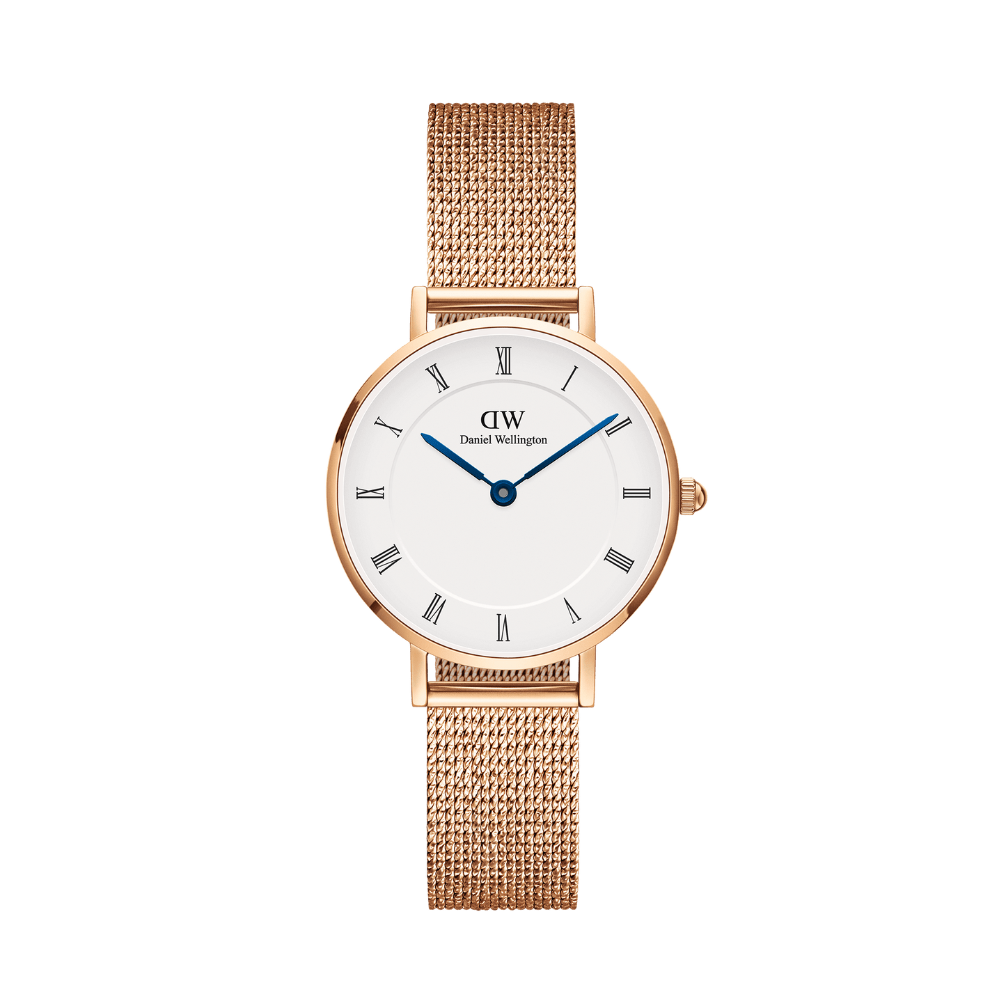 Daniel Wellington Petite Roman Numerals 28 Melrose RG White Watch