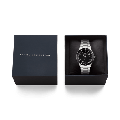 Daniel Wellington Iconic Paradigma Link Black Enamel Watch