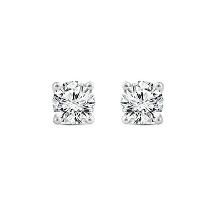 Diamond earring studs white gold Lab Grown Diamonds| By Angeline Australia