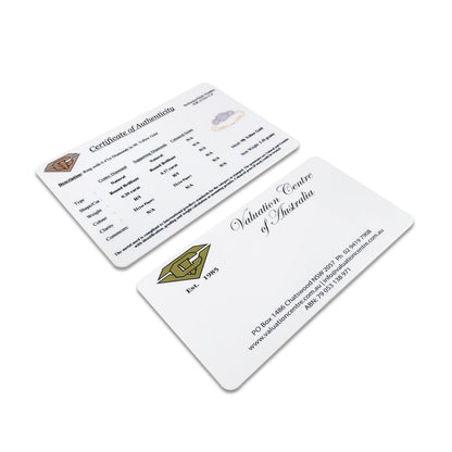 By Angeline diamond valuation card 